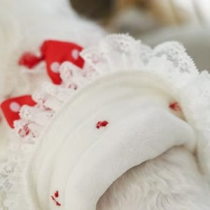 <span class=keywords><strong>Vestiti</strong></span> per Cani e Gatti con Pile e Imbottitura, Autunno e Inverno, Natale e Capodanno, Coniglio, Abiti Principessa con Pizzo - Product Image 3
