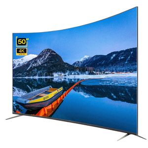 TV Curva Economica da 50 Pollici 4K UHD LED, Televisore Smart da 50-55 Pollici a Prezzo Conveniente - Product Image 1