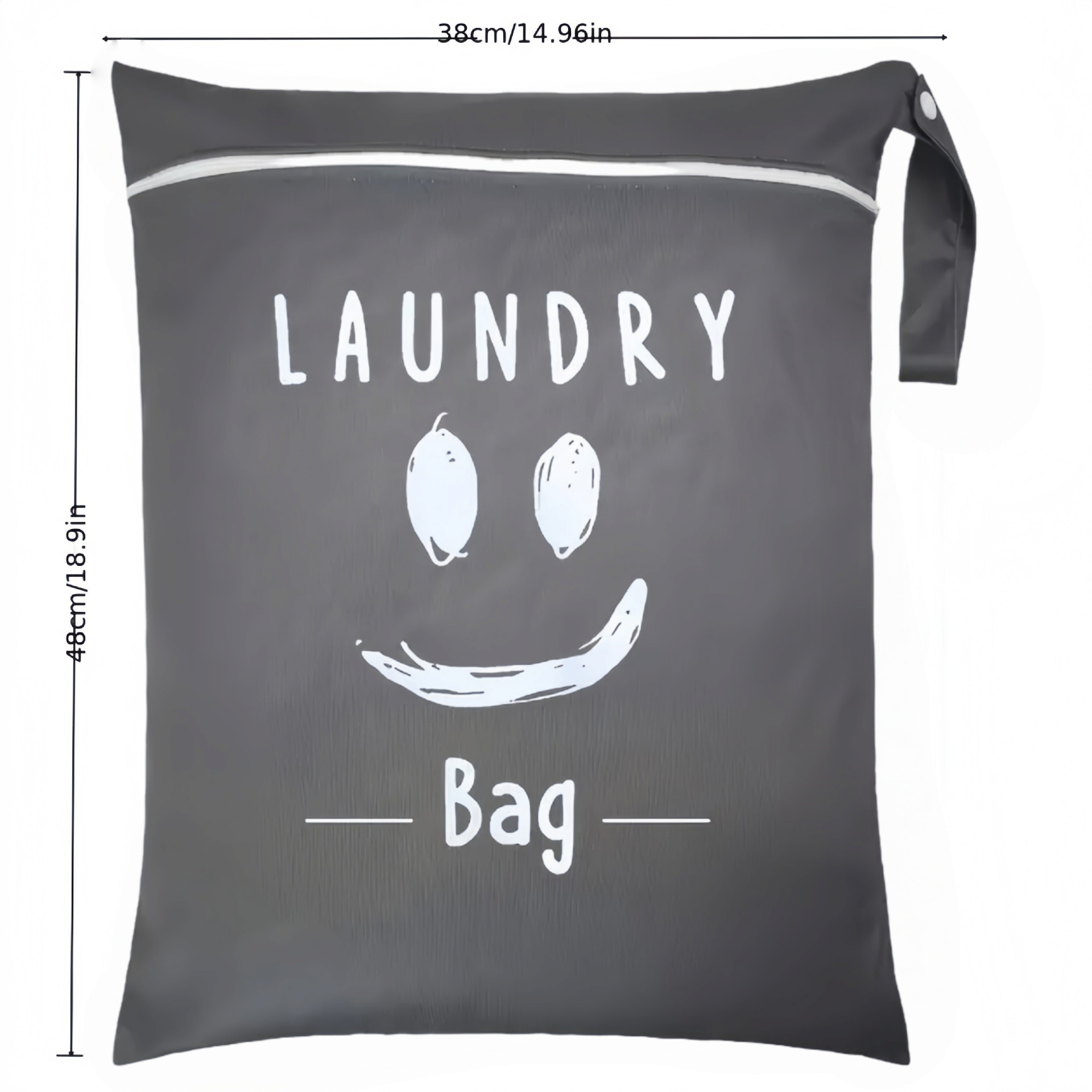 Motif visage souriant - gris