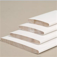 Lames de volet en bois massif pré-peintes de haute qualité pour aérateurs et accessoires de volets