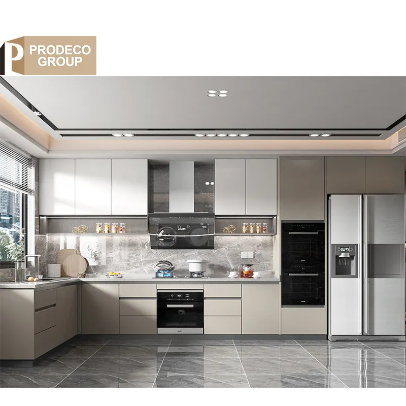 Prodeco American Grey Kitchen Cabinet Manufacturers Small Cupboards For Kitchen Modular Kitchen Cabinets Complete Sets