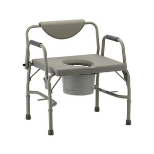 BA390 ağır bariatrik Commode yaşlı Bedridden bireyler için tuvalet sandalyesi Bedpan güvenlik ekipmanları banyo aksesuarı - Product Image 1
