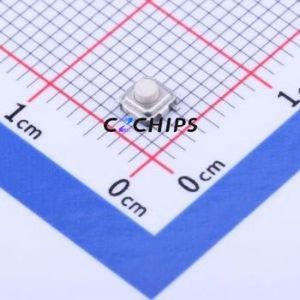 YTSA007A0202503B Tactile <b>Switch</b> SMD <b>Switch</b> Single Pole Single Throw Round Button 2.5N Vertical Mount - Product Image 1