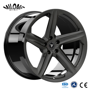 Jantes forgées 5x120 5 branches en fibre de carbone pour C8 Z06 2024 2ss C6 C7 pour S550 - Product Image 1