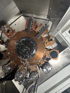 Tùy chỉnh sản xuất cao y trục nhỏ <span class=keywords><strong>CNC</strong></span> nghiêng giường tháp pháo công cụ quay máy tiện - Product Image 4