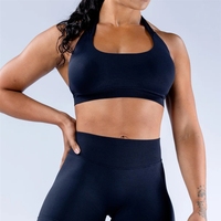 Tenue de yoga sans couture à séchage rapide pour femme, haute élasticité, extensible, pour le sport et le fitness, idéale pour le commerce transfrontalier.