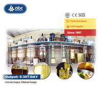 Palmolie-raffinaderijmachine, complete commerciële set, 24/7 klantenservice voor distributeurs