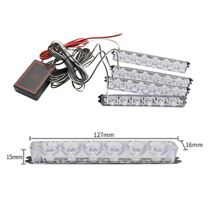 Đèn Lưới Cảnh Báo Nhấp Nháy Khẩn Cấp Đèn <span class=keywords><strong>Flash</strong></span> Cảnh Báo Đèn Chạy Ban Ngày Cho Xe Hơi Đèn Xe Cứu Thương Điều Khiển Từ Xa - Product Image 6