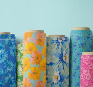 Vải cotton Tana Lawn in kỹ thuật số họa tiết hoa Liberty London mới về, dùng may quần áo, đầm - Product Image 1