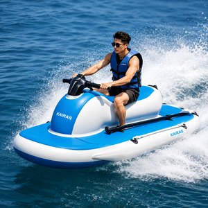 <span class=keywords><strong>Moto</strong></span> Acuática Eléctrica Inflable Tipo Jet Ski, Scooter Acuático Motorizado Portátil para Adultos, Recreación en Lagos - Product Image 3