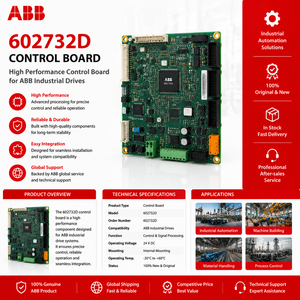 Controlador PLC con Conector de Empuje de la Serie 602732D, Nuevo y Original - Product Image 1