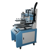 Machine de sérigraphie à seau en plastique plat jouet à panneau à fente en T unique nouvelle monochrome semi-automatique pour imprimante d'étiquettes