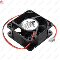 Ventilateur de refroidissement axial sans balais en plastique GDA6025 à roulement à billes DC 5V 12V 24V 48V 60x60x25mm 60mm 6cm pour boîtier de refroidissement CPU 6025