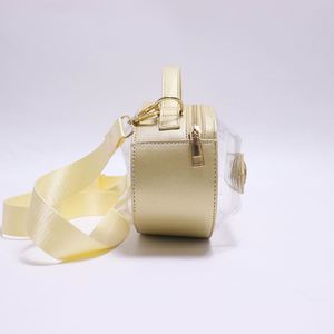 Sacs à bandoulière approuvés pour les stades, sacs messager pour concerts, sacs à bandoulière transparents en PVC imperméable personnalisés pour femmes avec sangle réglable, sacs de rugby - Product Image 5