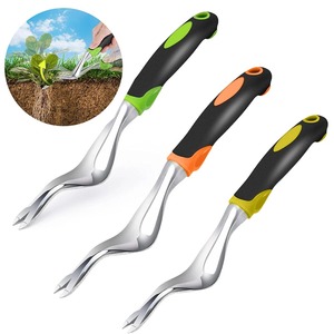 Herramienta desmalezadora manual para jardín, herramienta para remover malas hierbas con mango ergonómico para eliminación de malezas y trasplante en tierras de cultivo - Product Image 1