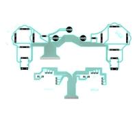PCB ruban de circuit SA1Q222A pour contrôleur PS3 Playstation 3