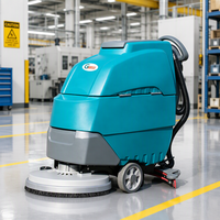 Offre Spéciale : Autolaveuse Électrique Autopropulsée GS530 à Plateau Brosse en Alliage d'Aluminium pour Gymnases et Parkings