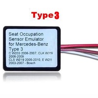 For Seat Occupancy Sensor Emulator for Benz Type1/2/3/4/6 Sensor for W204 W211 W104 W230 X164 W171