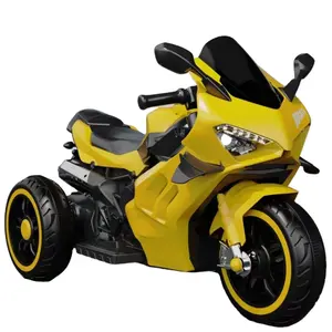 Motocicletta ricaricabile batteria bici bambini motore elettrico mini bici grande batteria scooter per bambini