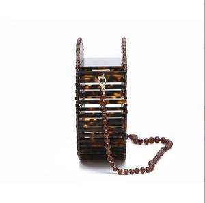 Bolso de Mano Tipo Clutch Metálico Tejido Vintage, Cuadrado, de Uso Diario para Mujer, con Gran Capacidad - Product Image 3