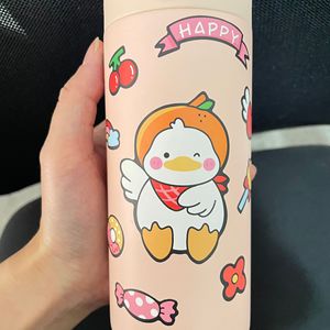 Cute Cartoon PVC Decal Waterproof <strong>DIY</strong> Handmade Big Belly Cup Water Thermos <strong>Sticker</strong> Adhesive Waterproof Packaging Labels - Product Image 3