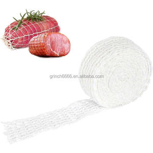 Filet à <span class=keywords><strong>jambon</strong></span> pour fumer 5 m 16 trous Filet à viande rôtie roulée Filet à rôtir <span class=keywords><strong>blanc</strong></span> Élastique Cuisson Fumer Stockage Suspendu Viande <span class=keywords><strong>Jambon</strong></span> Applicateur - Product Image 1