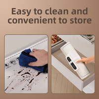 Nouvelle plaque chauffante multifonction pliable en silicone flexible pour plats chauds, rectangulaire, diamètre 608 mm, pour table à manger domestique