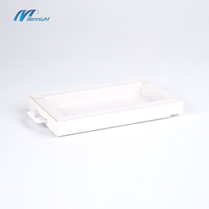 Boîte Rectangle Emballage Blanc Petite Boîte En <span class=keywords><strong>Carton</strong></span> <span class=keywords><strong>Carton</strong></span> Fenêtre Transparente <span class=keywords><strong>30x30</strong></span> avec Insert Diviseurs Glissière - Product Image 6