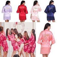 Robes de nuit sexy pour femmes S-XXL, robes de nuit pour lune de miel, vêtements de nuit, kimonos, peignoirs, vêtements de nuit en soie pour mariée, pyjamas, robes
