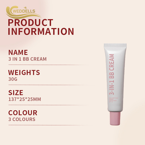 Crème <span class=keywords><strong>BB</strong></span> 3 en 1, marque privée, hydratante, correctrice, écran solaire, fond de teint, imperméable, longue tenue, logo personnalisé, maquillage du visage - Product Image 6