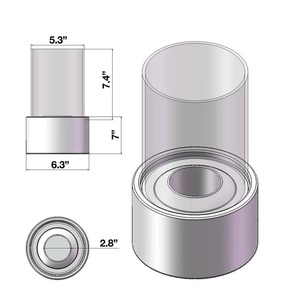Échantillon gratuit TT-15 Cheminée de table moderne en métal à éthanol, décoration extérieure - Product Image 4
