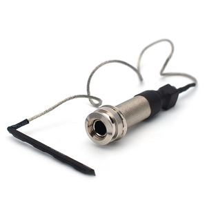 גיטרה פסיבית EQ פיאזו פיקאפ 6.35mm שקע יציאה לגיטרה עבור יוקוללה או גיטרה אקוסטית - Product Image 3