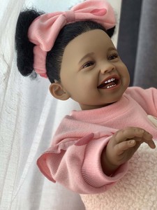 Poupée reborn en silicone souple et solide pour nouveau-né, poupée reborn pour enfants, vinyle, jumelle, bébé fille - Product Image 2