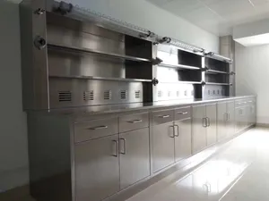 Équipement de laboratoire scolaire, mobilier d'étude éducatif, table de travail en acier inoxydable - Product Image 3