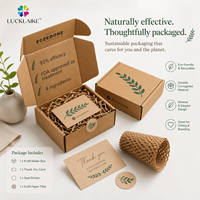 Embalaje Sostenible, Juego de Cajas de Cartón Kraft para Envíos, Caja de Envío Ecológica, Suministros para Pequeñas Empresas, Logotipo Personalizado