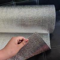 Feuille d'aluminium haute densité haute réflexion/feuille de mousse MPET XPE EPE utilisée dans les matériaux d'isolation thermique de toit de construction