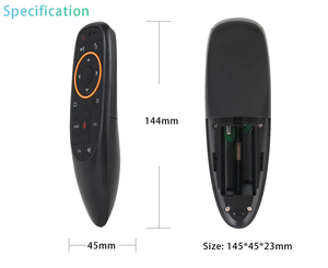 <span class=keywords><strong>Control</strong></span> Remoto por Voz <span class=keywords><strong>Universal</strong></span> G10S, <span class=keywords><strong>Control</strong></span> Inalámbrico 2.4G con Aprendizaje IR y Air Mouse para H96 MAX/X88 Pro <span class=keywords><strong>Android</strong></span> TV Box - Product Image 5