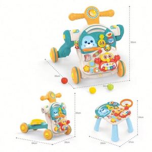 Andador Multifuncional Portátil para Bebés, con Centro de Actividades para el Aprendizaje Temprano de Niños Pequeños - Product Image 4