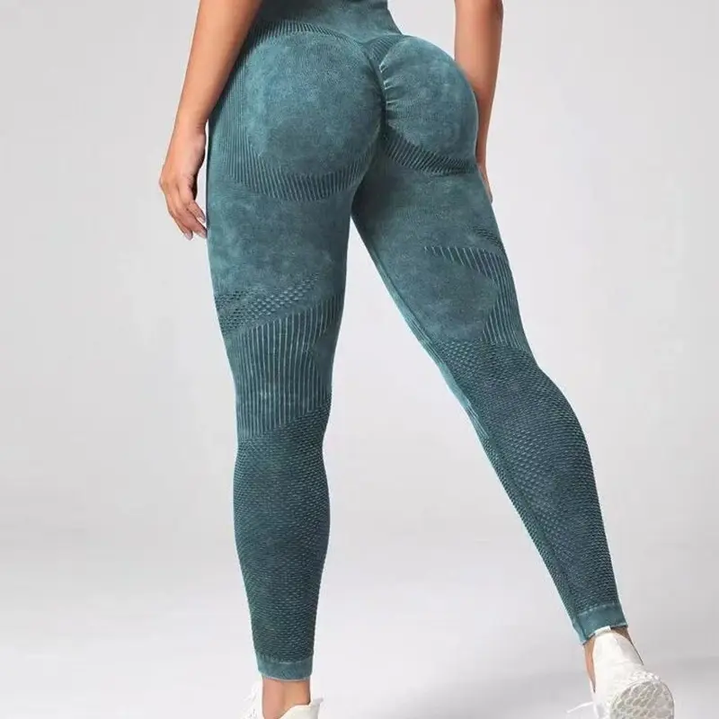 2023 Hot Sale Woman Scrunch Booty Custom Yoga Pants Push Up Sportswear Fitness Tight Workout Leggings