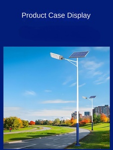 Precio de fábrica 3M 6m 8m 10m 12m Poste de Alumbrado público solar de acero galvanizado en caliente - Product Image 4