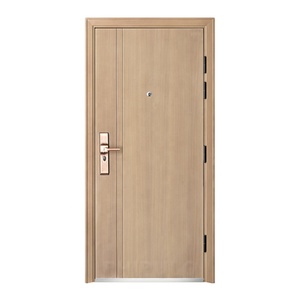 Puertas Económicas de Fábrica, Puertas Modernas Reforzadas, Puertas de Acero Laminado en Frío para el Hogar - Product Image 3