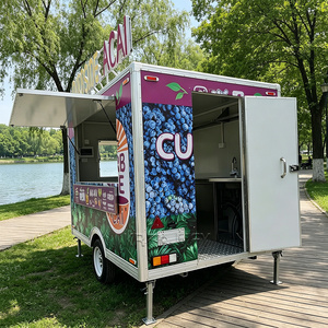 CE Certified Custom Pizza Food Trailer With Full Equipment Stone Oven For Commercial Italian Street Vending Mobile Kitchen - Product Image 5
