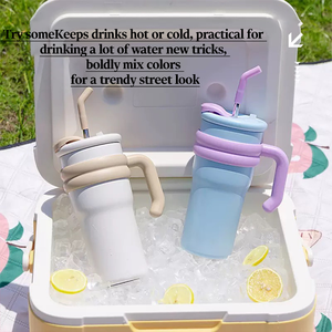 Vaso Térmico de Acero Inoxidable 316 con Aislamiento al Vacío, Doble Pared, con Asa, Antiderrames, Portátil, para Exteriores y Auto, 500 ml, 6-12 Horas - Product Image 6