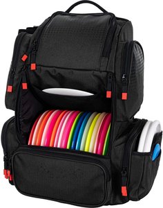 FREE SAMPLE Disc Golf Bag 20+ Disc Capacity Multiple Storage Pockets Water Bottle Holder Frisbee Golf Backpack Bag