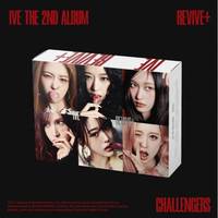 IVE 2ND ALBUM REVIVE SET, coffret cadeau de CD de pop coréen, groupe de filles, Corée du Sud, tous âges, 7 versions