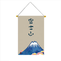 Banderoles de style japonais personnalisées drapeaux à cordes suspendus bannières Mini drapeau Nobori pour Sushi Restaurant boutique magasin décoration de porte