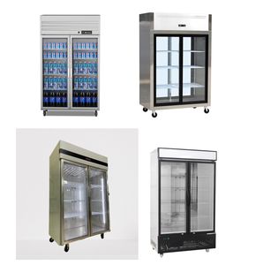 Réfrigérateur commercial en acier inoxydable pour les magasins de proximité, les hôtels, double température, contrôle numérique, réchaud à riz, réfrigérateur - Product Image 4