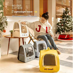 Bolsa de Transporte para Mascotas, Portátil, Transpirable, de Gran Capacidad, para Perros y Gatos, con Características Anti-Estrés - Product Image 4