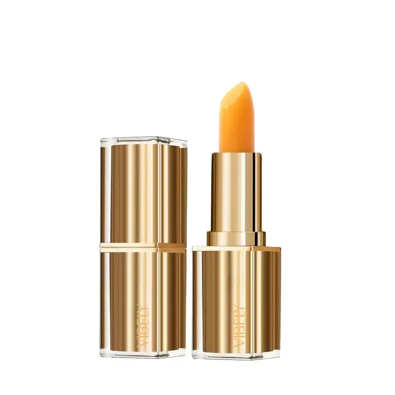 2024 new moisturizing non-stick cup autumn and winter nude lipstick carrot and cherry warm lip balm lipstick