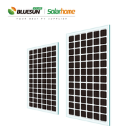 Module solaire Bluesun, panneau transparent, sans cadre, module photovoltaïque bipv